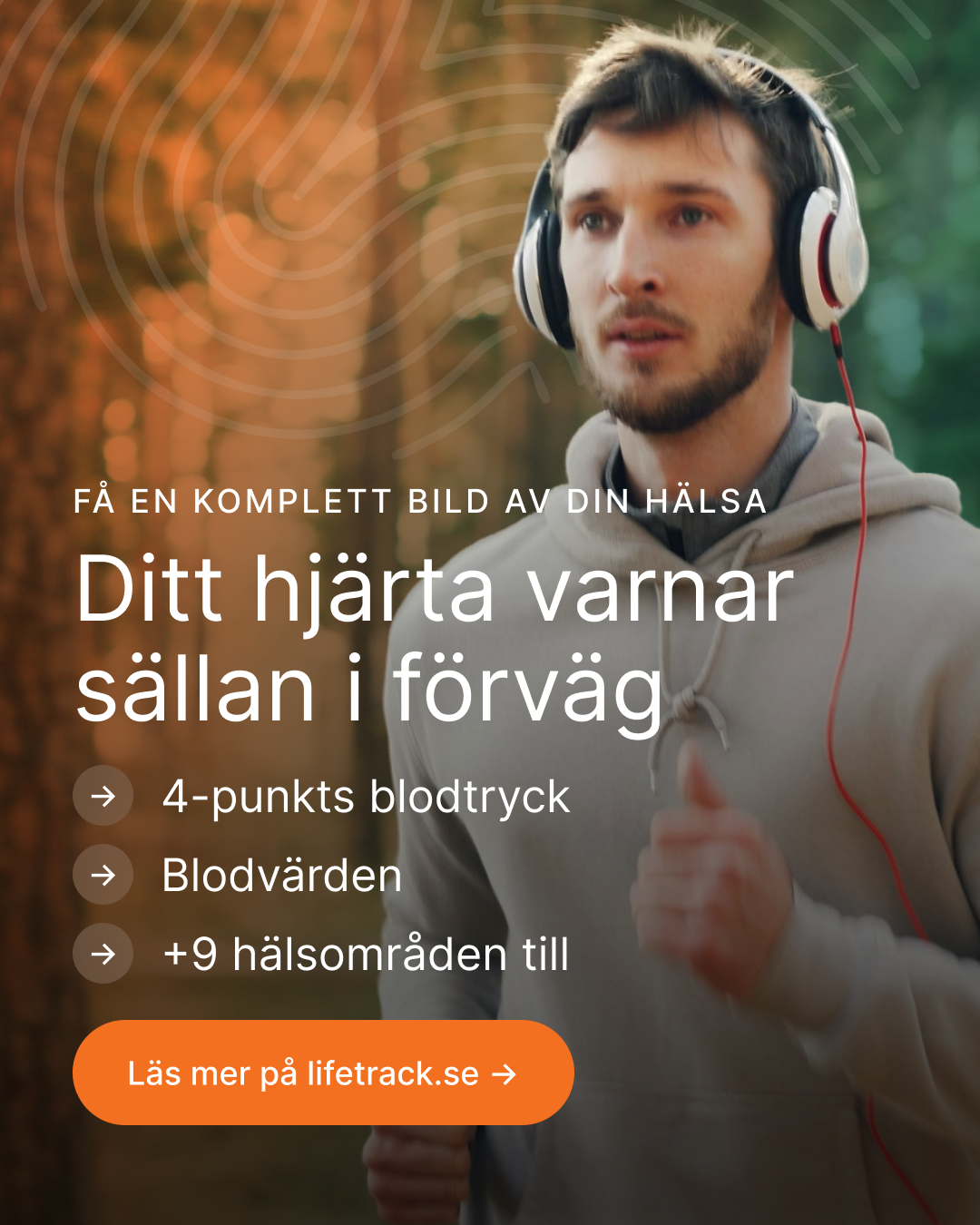 Ditt hjärta varnar sällan i förväg
